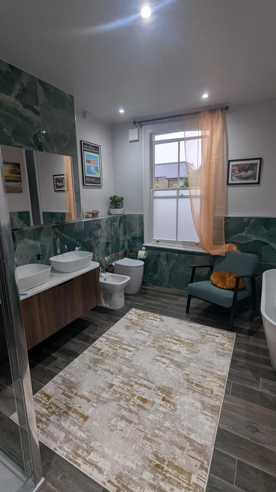 Green Onyx ремонт на баня в East Dulwich — снимка 9