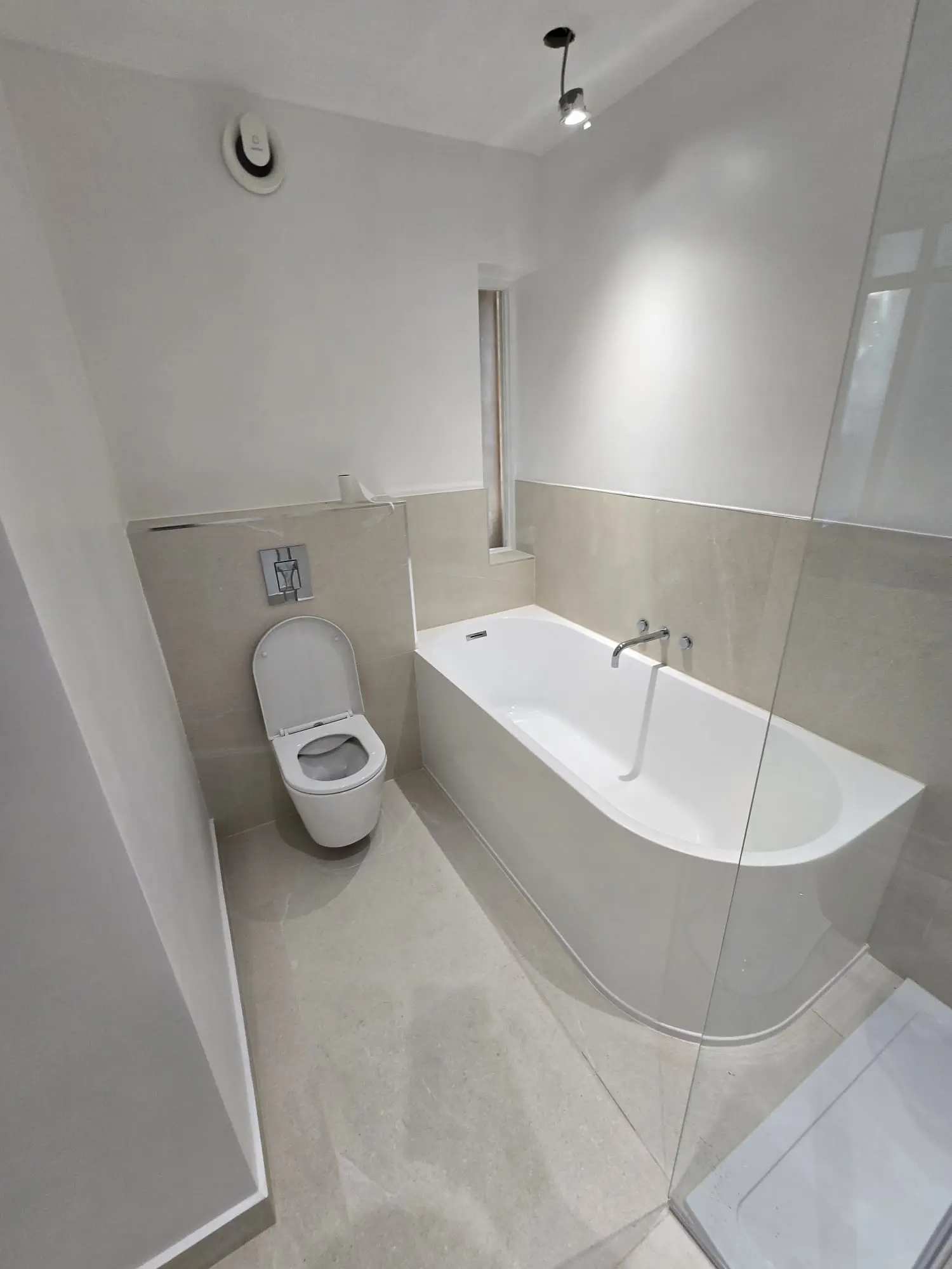 Contemporary Bathroom Renovation in Herne Hill